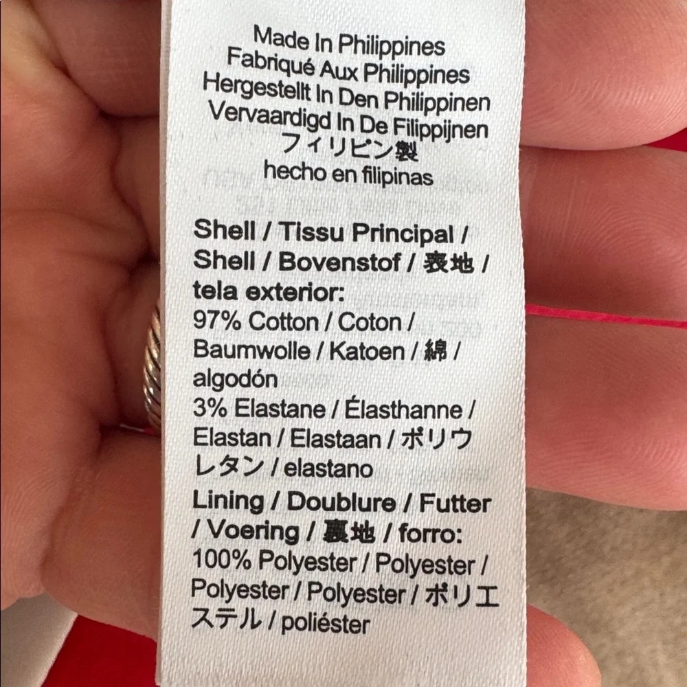 J. Crew slightly shrunken